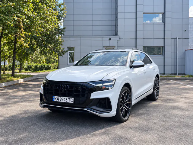 Audi Q8 at the KTrans yard