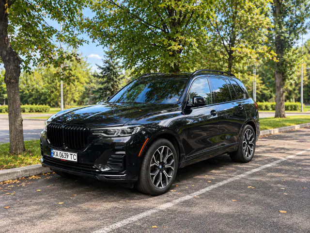 BMW X7 at the KTrans yard